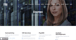 Desktop Screenshot of daotec.com